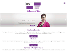 Tablet Screenshot of innovativeinsurancetx.com